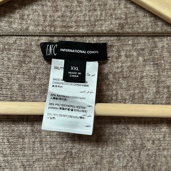 ⭐️ 3 for $10 Inc concepts XXL sweater wrap cardigan - Picture 5 of 6